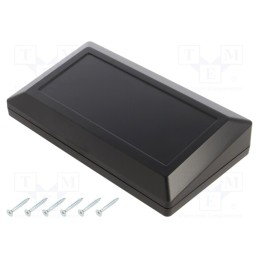 1 pcs x KRADEX - Z133 ABS - Enclosure: desktop, X: 180mm, Y: 100mm, Z: 41.5mm, ABS, black