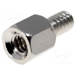 10 pcs x NINIGI - UNC14 - Threaded head screw, UNC 4-40, Spanner: 4.75mm, Thread len: 5.2mm