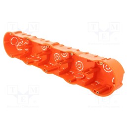 1 pcs x PAWBOL - A.0048WP - Enclosure: junction box, X: 60mm, Y: 340mm, Z: 46mm, IP30, orange
