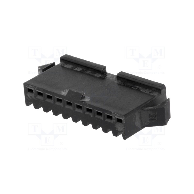 10 pcs x NINIGI - NPPW-10 - Plug, wire-wire, female, NPP, 2.5mm, PIN: 10, w/o contacts, 250V