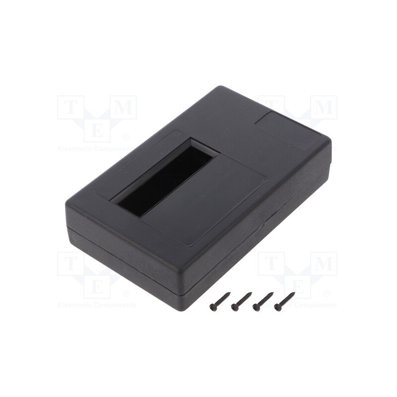 1 pcs x MASZCZYK - KM-33A/BK - Enclosure: for devices with displays, X: 118mm, Y: 74mm, Z: 29mm