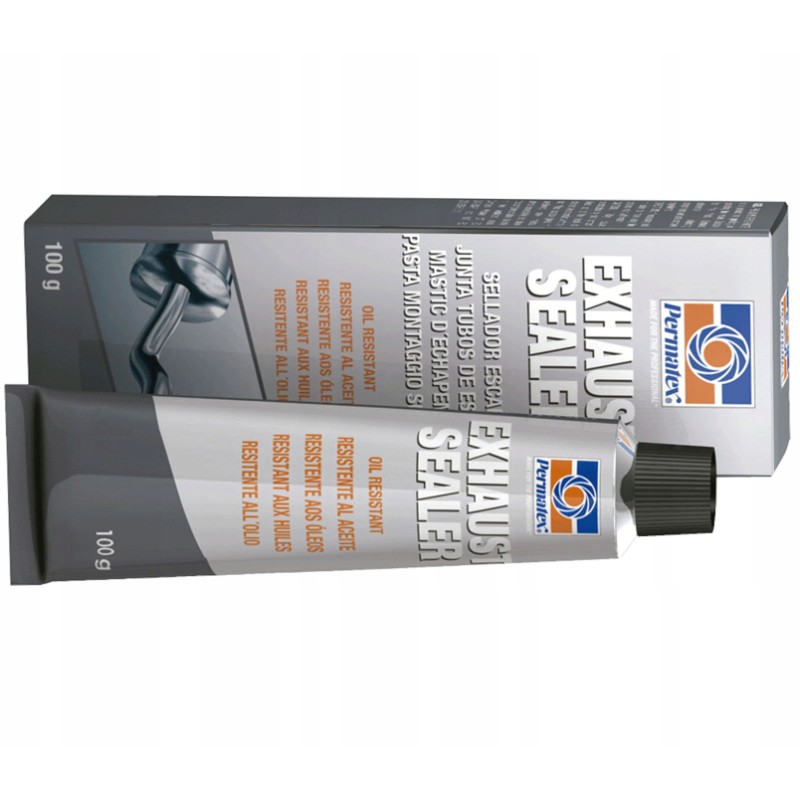Permatex paste for exhaust muffler, ATV pipe elbows