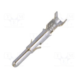 10 pcs x TE Connectivity - 350669-1 - Contact, male, brass, tinned, 0.5÷2mm2, 20AWG÷14AWG, bulk, crimped