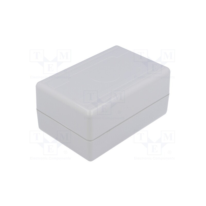 1 pcs x MASZCZYK - KM-59 GY - Enclosure: multipurpose, X: 75mm, Y: 114mm, Z: 56mm, ABS, grey