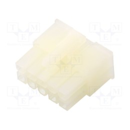 10 pcs x HSM - H5150-10PDW000R - Plug, wire-wire/PCB, female, N42W, 4.2mm, PIN: 10, w/o contacts