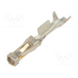 10 pcs x TE Connectivity - 1-104480-5 - Contact, female, copper alloy, gold-plated, 0.12÷0.4mm2, crimped