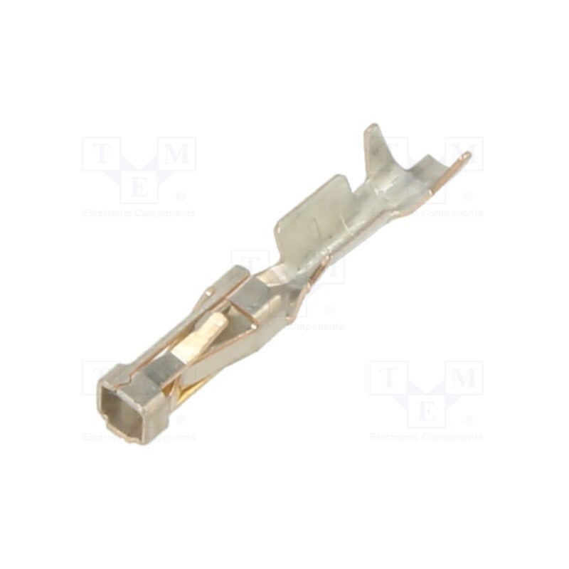 10 pcs x TE Connectivity - 1-104480-5 - Contact, female, copper alloy, gold-plated, 0.12÷0.4mm2, crimped