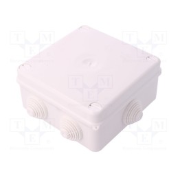 1 pcs x ELEKTRO-PLAST NASIELSK - 0233-00 - Enclosure: junction box, X: 133mm, Y: 133mm, Z: 64mm, wall mount
