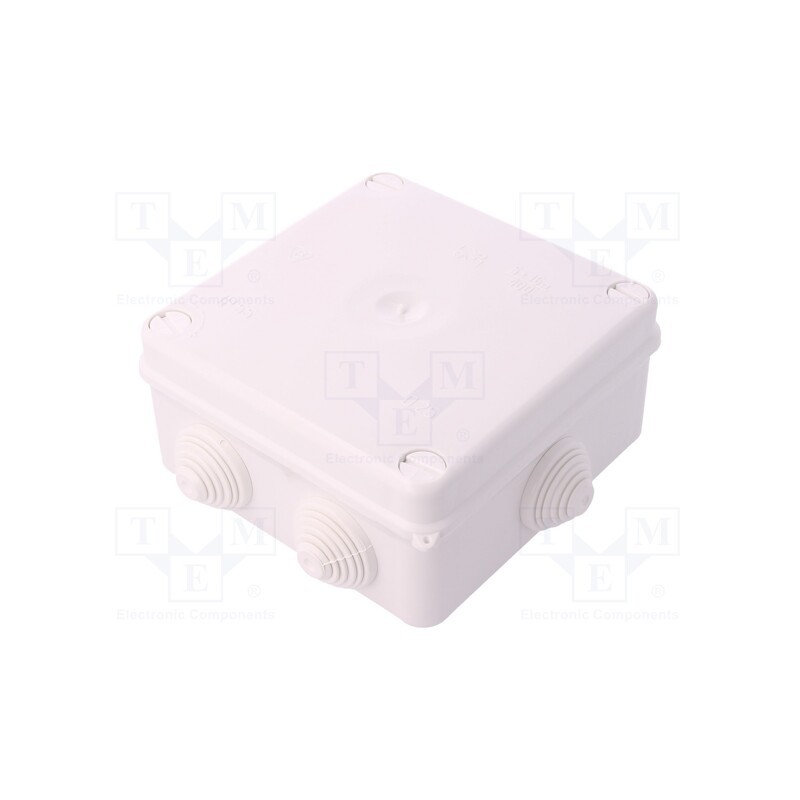 1 pcs x ELEKTRO-PLAST NASIELSK - 0233-00 - Enclosure: junction box, X: 133mm, Y: 133mm, Z: 64mm, wall mount