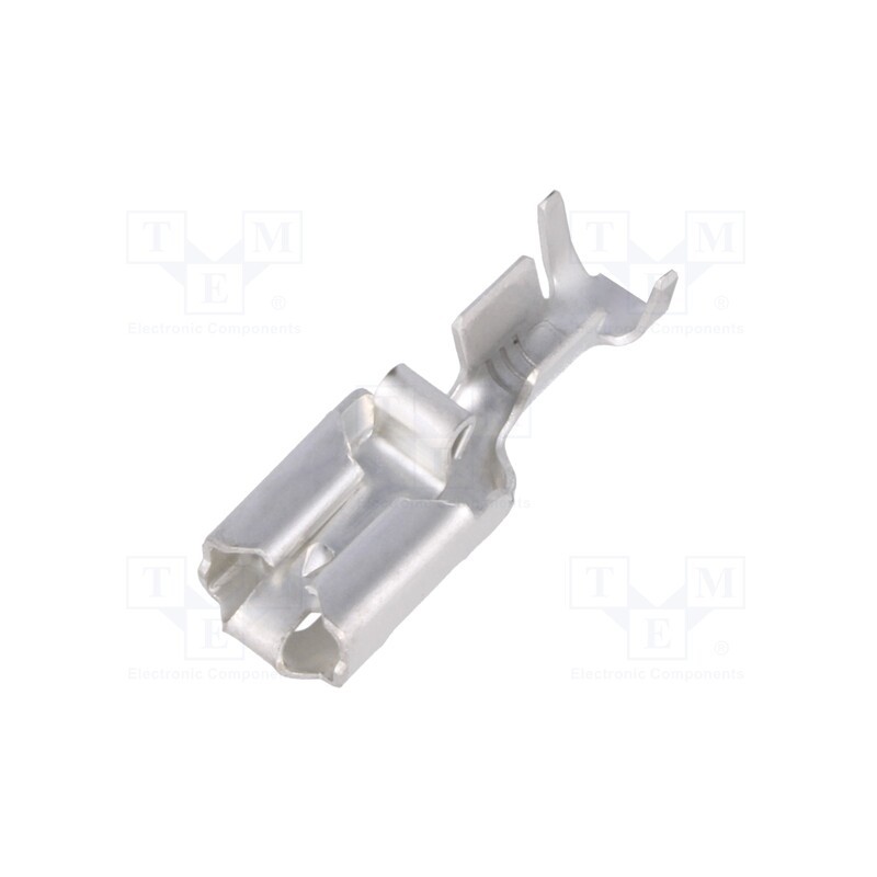 10 pcs x TE Connectivity - 154717-3 - Terminal: flat, 6.3mm, 0.8mm, female, 2.5÷4mm2, crimped, for cable