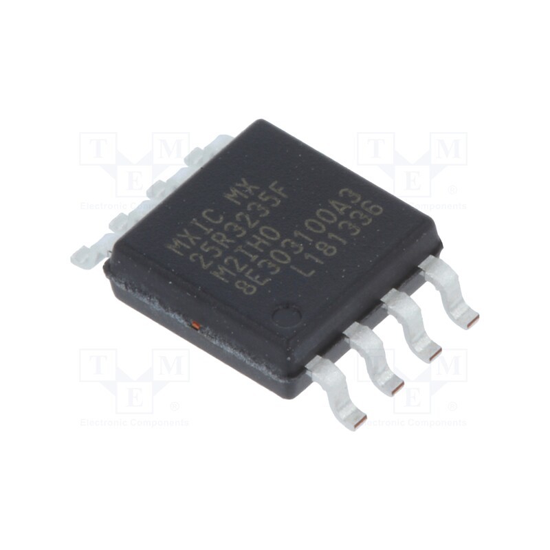 1 pcs x MACRONIX INTERNATIONAL - MX25R3235FM2IH0/TUBE - IC: FLASH memory, 32MbFLASH, 80MHz, 1.65÷3.6V, SOP8, serial