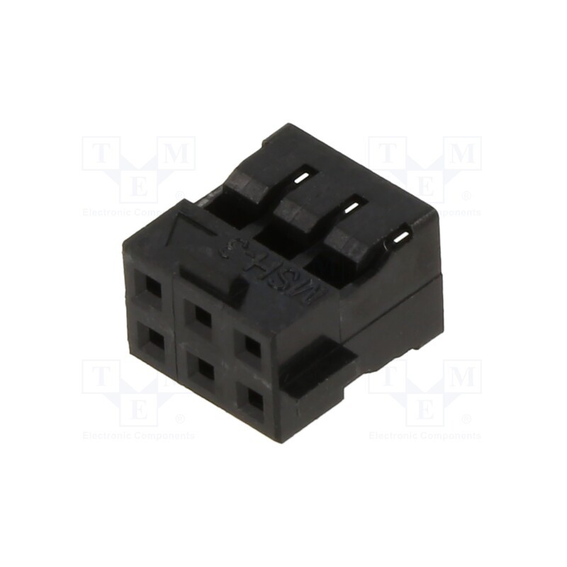 10 pcs x MOLEX - 511100656 - Plug, wire-wire/PCB, female, Milli-Grid, 2mm, PIN: 6, w/o contacts