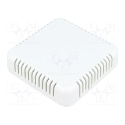 1 pcs x HAMMOND - 1551V4GY - Enclosure: multipurpose, X: 80mm, Y: 80mm, Z: 20mm, vented, 1551V, ABS
