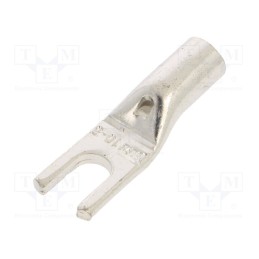 10 pcs x BM GROUP - BM01426 - Tip: fork, M5, 10mm2, crimped, for cable, non-insulated, tinned
