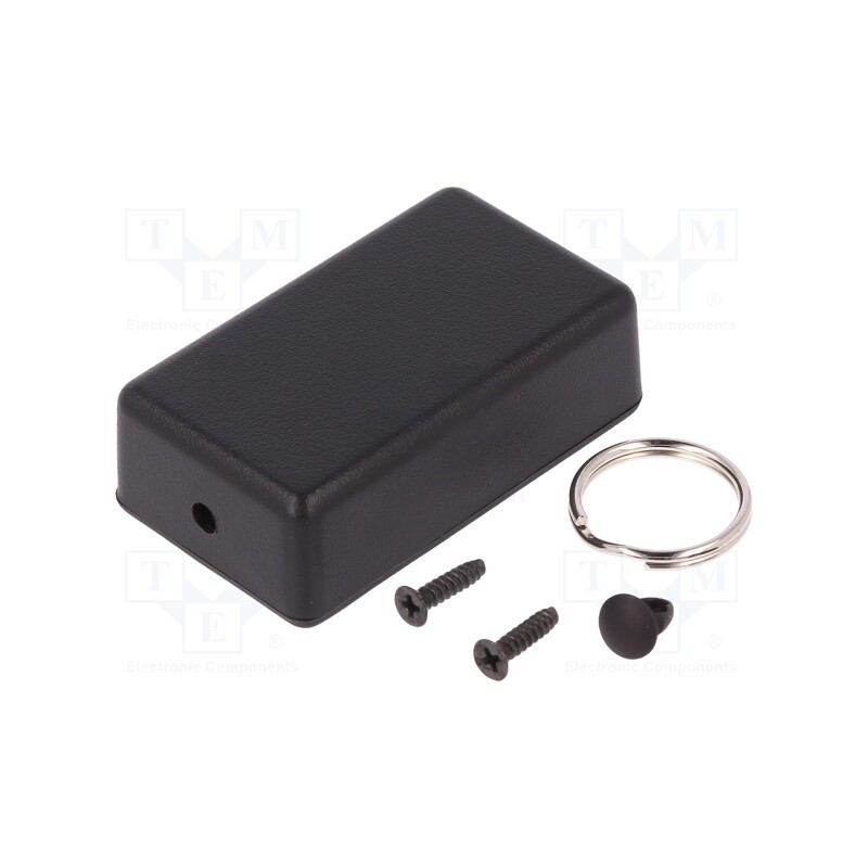 1 pcs x HAMMOND - 1551HRBK - Enclosure: for remote controller, 1551, X: 35mm, Y: 60mm, Z: 20mm