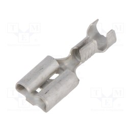 10 pcs x TE Connectivity - 6-160449-2 - Terminal: flat, 6.3mm, 0.8mm, female, 1÷2.5mm2, crimped, for cable