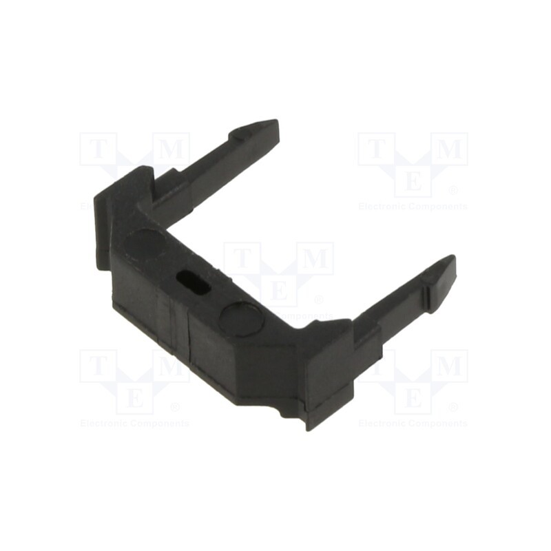 10 pcs x TE Connectivity - 499252-5 - Cable clamp, PIN: 10, snap fastener, IDC connectors, black