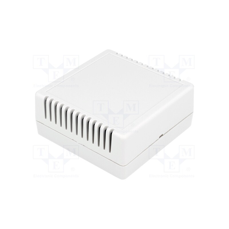 1 pcs x SUPERTRONIC - PP073M-S - Enclosure: for alarms, X: 85mm, Y: 85mm, Z: 35.5mm, ABS, ivory