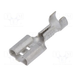 10 pcs x TE Connectivity - 1-160304-2 - Terminal: flat, 6.3mm, 0.8mm, female, 1÷2.5mm2, crimped, straight