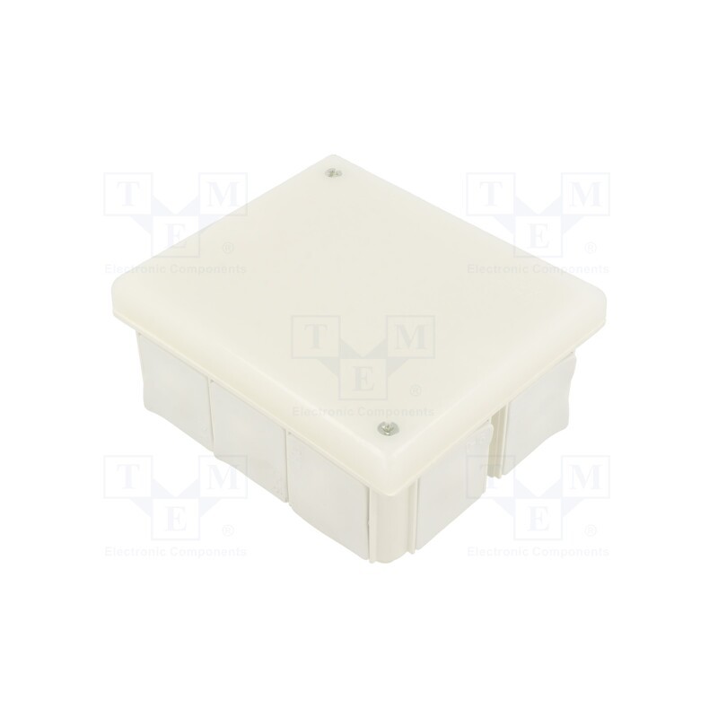 1 pcs x JONEX - PK-104L WHITE - Enclosure: junction box, X: 80mm, Y: 95mm, Z: 40mm, wall mount, IP54