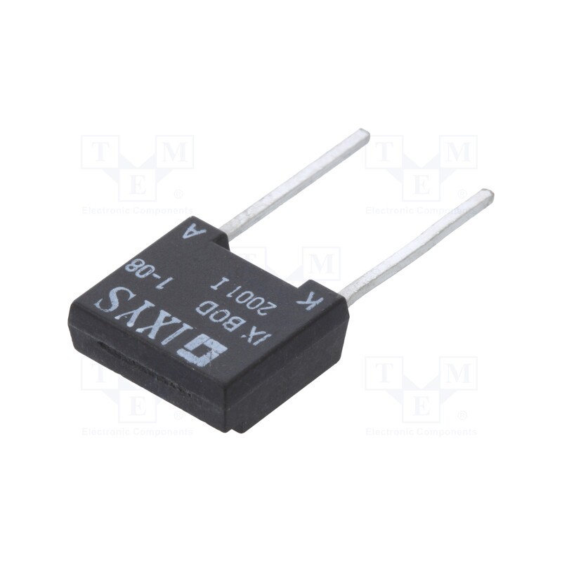 1 pcs x IXYS - IXBOD1-08 - Thyristor: BOD, 0.9A, FP-Case, THT, , 800V