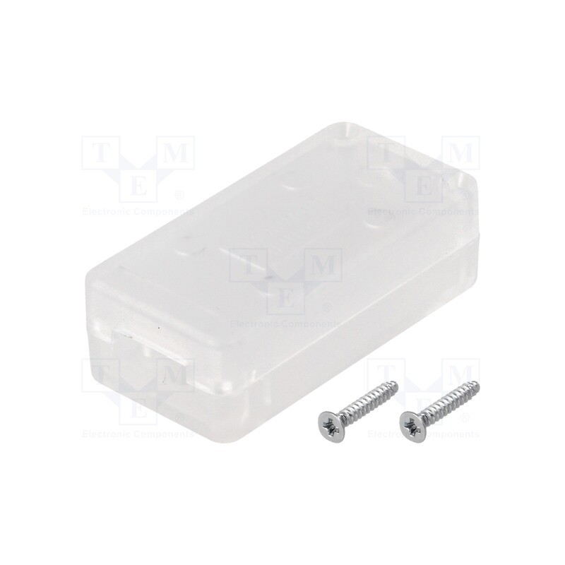 1 pcs x HAMMOND - 1551USB2CLR - Enclosure: for USB, X: 25mm, Y: 50mm, Z: 15.5mm, ABS