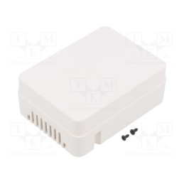 1 pcs x SUPERTRONIC - PP106W-S - Enclosure: multipurpose, X: 71mm, Y: 96mm, Z: 39mm, ABS, white