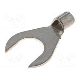 10 pcs x ERGOM - E09KO-01020103000 - Tip: fork, M10, 4÷6mm2, crimped, for cable, non-insulated, tinned