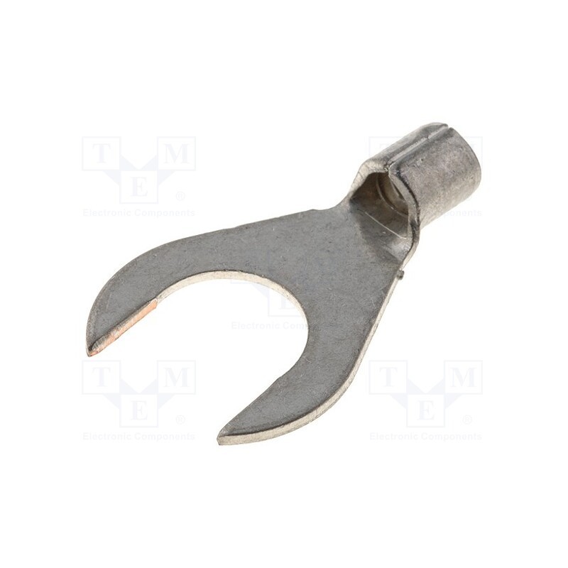 10 pcs x ERGOM - E09KO-01020103000 - Tip: fork, M10, 4÷6mm2, crimped, for cable, non-insulated, tinned