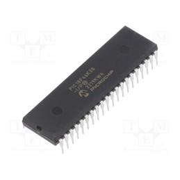 1 pcs x MICROCHIP TECHNOLOGY - PIC18F46K20-I/P - IC: PIC microcontroller, 64MHz, 1.8÷3.6VDC, THT, DIP40, PIC18,