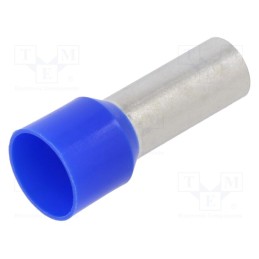 10 pcs x BM GROUP - BM006181 - Tip: bootlace ferrule, insulated, copper, 50mm2, 25mm, tinned, blue