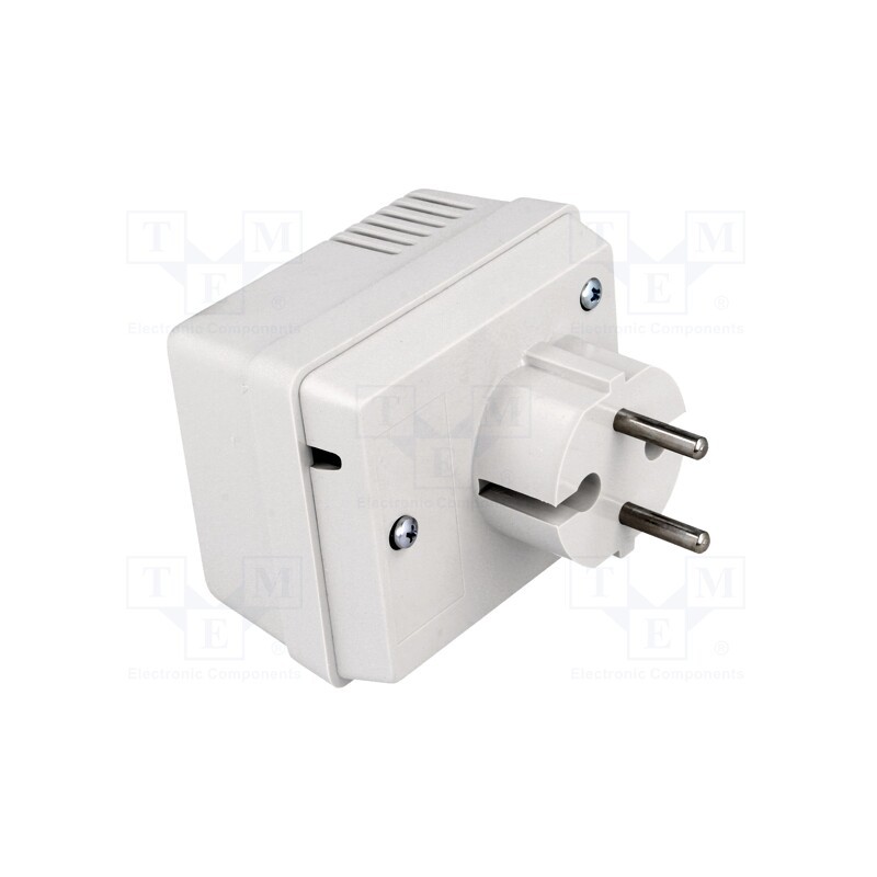 1 pcs x MASZCZYK - KM-48 GY - Enclosure: for power supplies, vented, X: 63mm, Y: 73mm, Z: 46mm, ABS