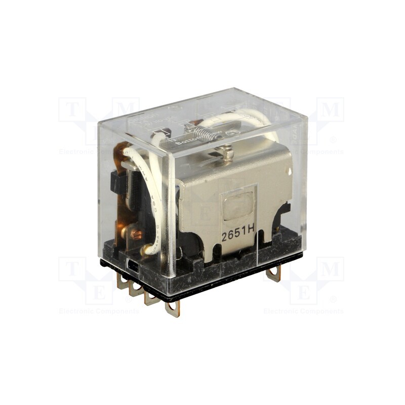 1 pcs x OMRON - LY4 100/110VDC - Relay: electromagnetic, 4PDT, Ucoil: 110VDC, Icontacts max: 10A