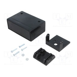 1 pcs x MASZCZYK - KM-32B/BK - Enclosure: for devices with displays, X: 88mm, Y: 58mm, Z: 34mm, ABS