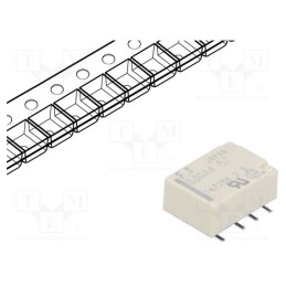 1 pcs x FUJITSU - FTR-B3GA4.5Z-B10 - Relay: electromagnetic, DPDT, Ucoil: 4.5VDC, 2A, 0.3A/125VAC, SMT