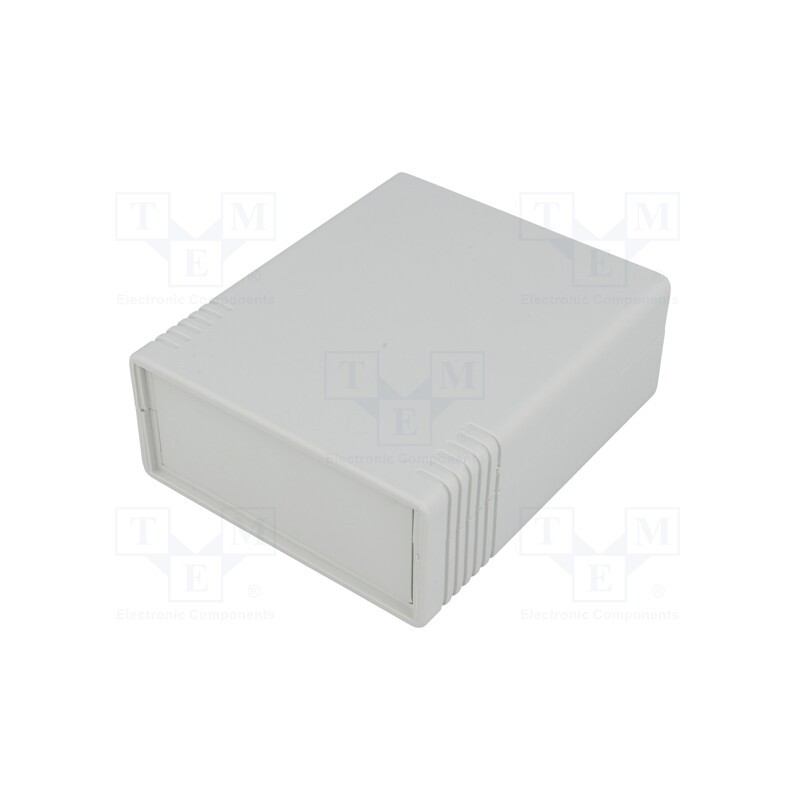 1 pcs x MASZCZYK - KM-42N GY - Enclosure: with panel, X: 91mm, Y: 111mm, Z: 42mm, ABS, grey