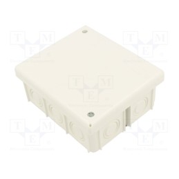1 pcs x JONEX - PK-102 WHITE - Enclosure: junction box, X: 80mm, Y: 95mm, Z: 40mm, wall mount, IP20