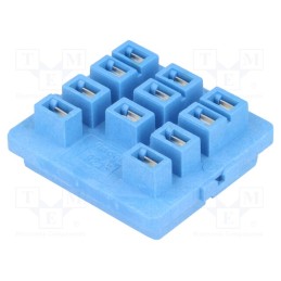 1 pcs x FINDER - 92.13SMA - Socket, 10A, 250VAC, PCB, for PCB, Series: 62.32,62.33, -40÷70°C
