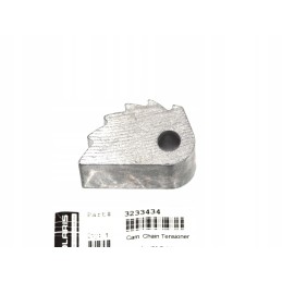 The chain tensioner sprocket drives the Polaris Sportsman