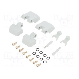 1 set x KRADEX - ZHINGE10 PC - Set of hinges, polycarbonate, for enclosures, ZP240190105, 2pcs.