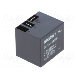 1 pcs x GOODSKY - GU-SS-124DMF - Relay: electromagnetic, SPST-NO, Ucoil: 24VDC, 30A, PCB, max.240VAC