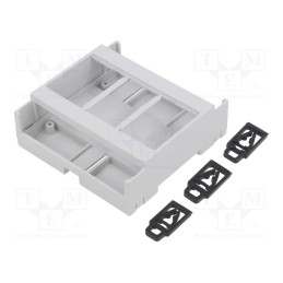 1 pcs x KRADEX - ZD3005J ABS V0 - Enclosure: for DIN rail mounting, Y: 89.75mm, X: 89.2mm, Z: 32mm