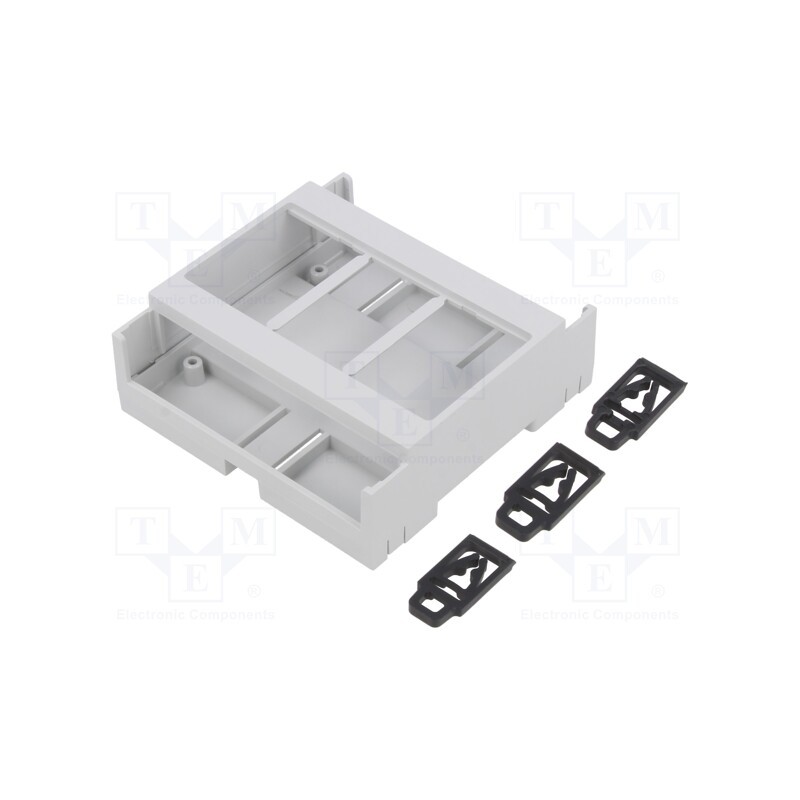 1 pcs x KRADEX - ZD3005J ABS V0 - Enclosure: for DIN rail mounting, Y: 89.75mm, X: 89.2mm, Z: 32mm