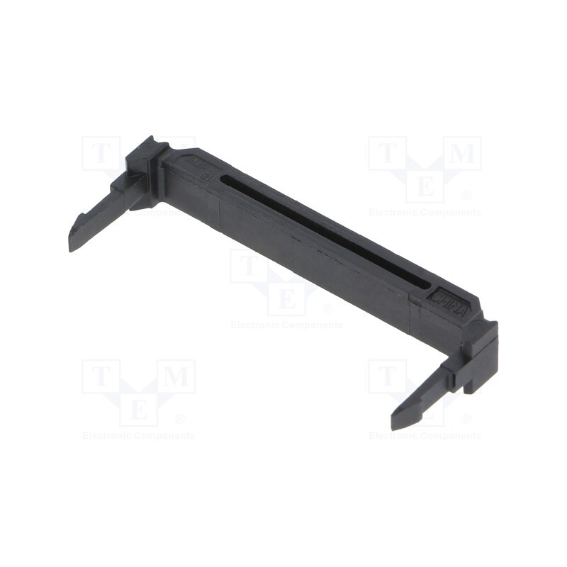 10 pcs x TE Connectivity - 499252-3 - Cable clamp, PIN: 26, snap fastener, IDC connectors, black