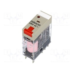 1 pcs x OMRON - G2R-2-SNI 230AC (S) - Relay: electromagnetic, DPDT, Ucoil: 230VAC, Icontacts max: 5A