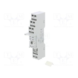 1 pcs x HONGFA RELAY - 14FF-2Z-C4 - Socket, PIN: 8, 10A, 250VAC, for DIN rail mounting, spring clamps