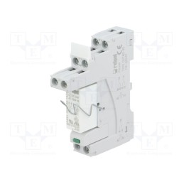 1 set x RELPOL - PI84T-024DC-M41G-TS-3012-V0 - Relay: interface, DPDT, Ucoil: 24VDC, 8A, 8A/250VAC, 8A/24VDC, 100mΩ