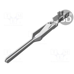 10 pcs x TE Connectivity - 86561-6 - Contact, male, gold flash, 0.12÷0.4mm2, 26AWG÷22AWG, crimped