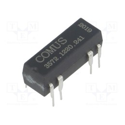1 pcs x COMUS - 3572.1220.241 - Relay: reed switch, DPST-NO, Ucoil: 24VDC, 500mA, max.150VDC, 10W