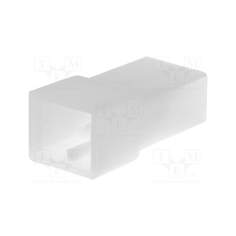 10 pcs x IMP - 200.020W - Terminals cover, male, for push-on 6.3mm connectors with lock